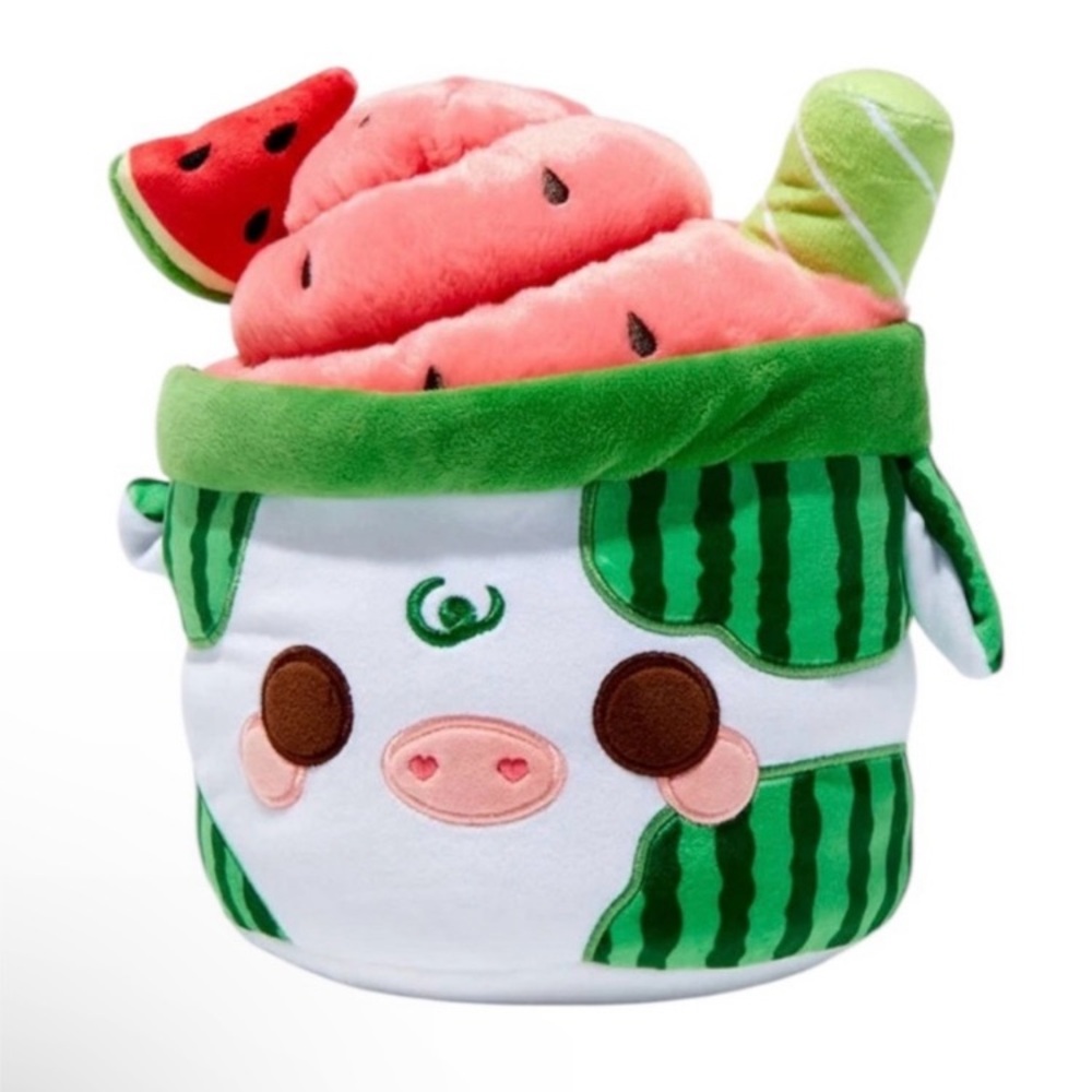 Plush Goals Mooshake - Watermelon Collectible plush toy - NWT